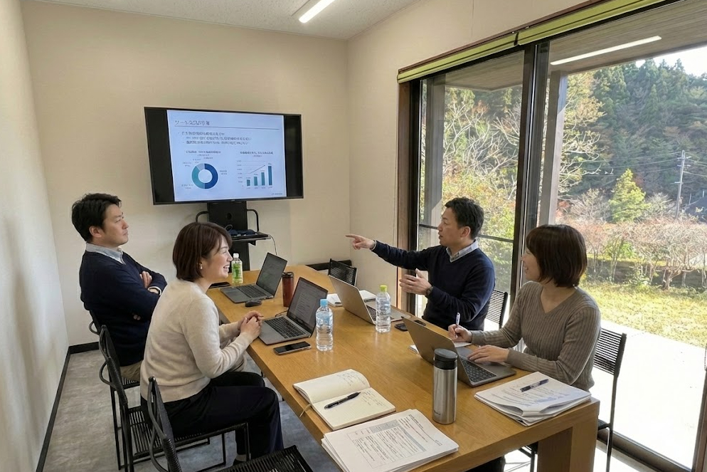 開発合宿の様子